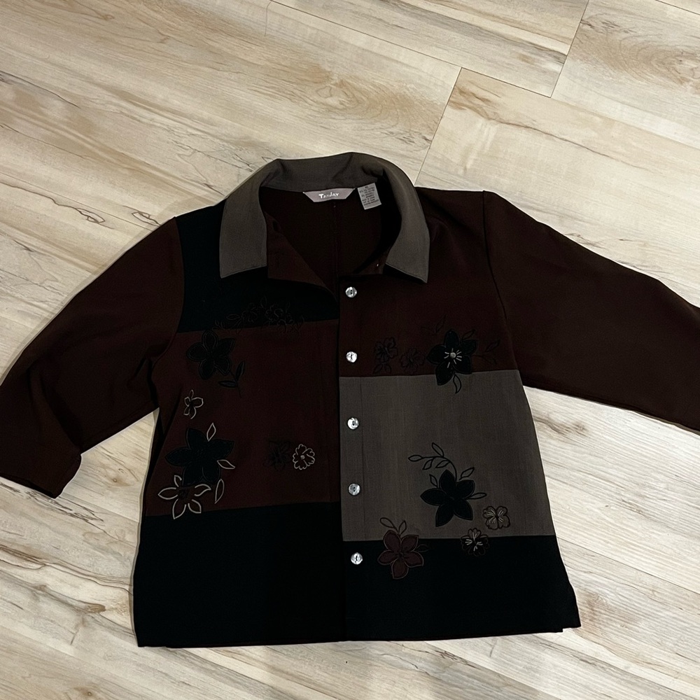 Embroidered top